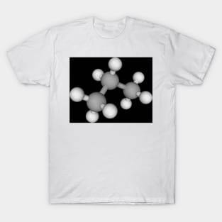 Propane molecule (F004/5967) T-Shirt